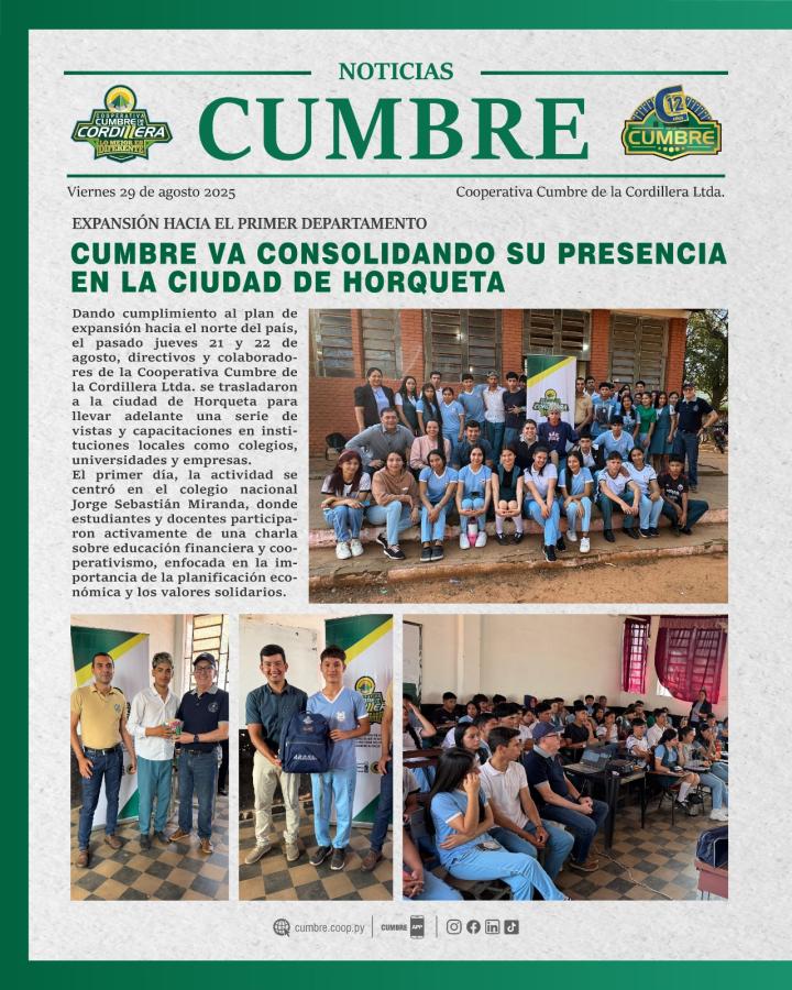 >> 🗞️ NOTICIAS CUMBRE