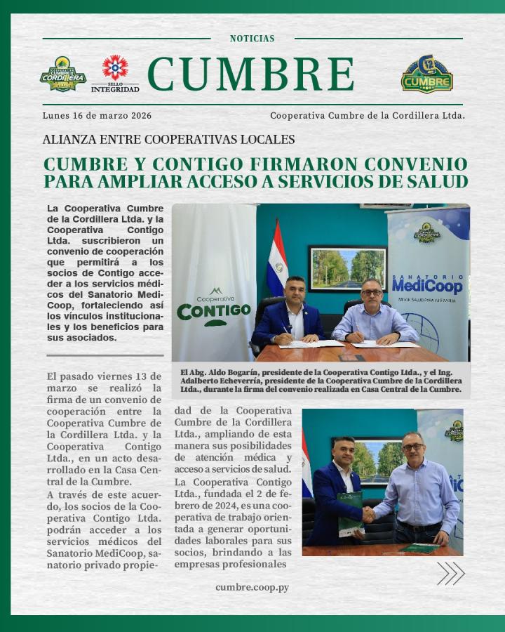 >> 🗞️ NOTICIAS CUMBRE