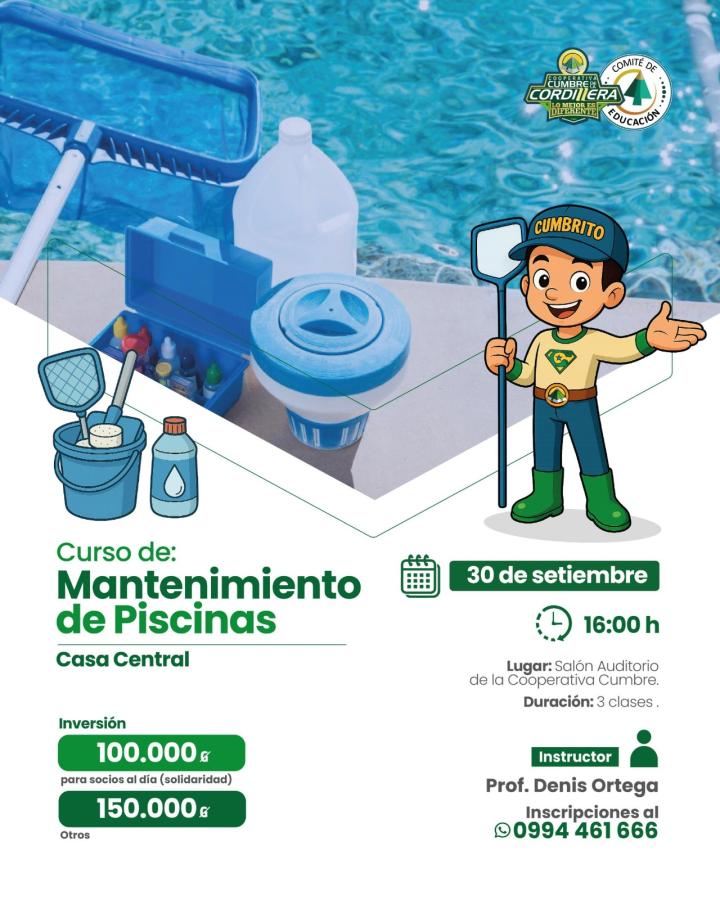 Mantenimiento de Piscinas