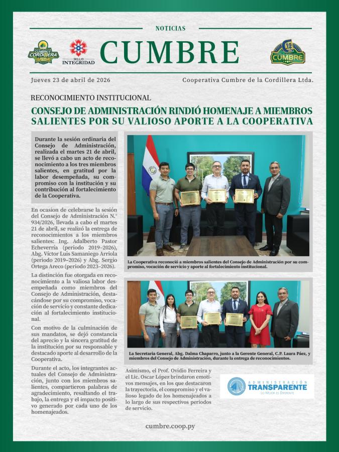 Consejo de Administración