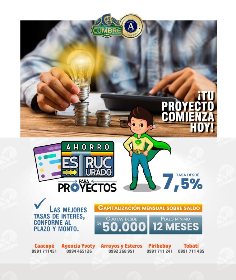 Ahorro Estructurado para Proyectos